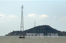 Điện lưới quốc gia đã về với đảo Hòn Nghệ 